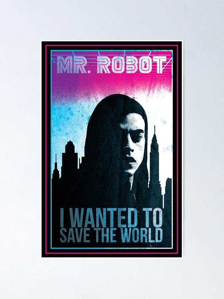 Herr Roboter Retro Poster Von Lunamaster Redbubble