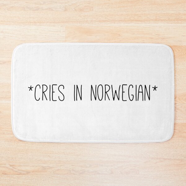 Item preview, *Cries In Norwegian* designed and sold by byebyesally.