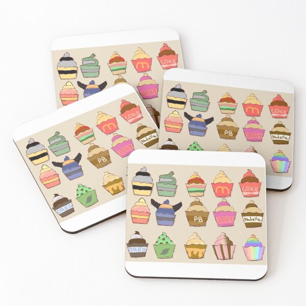 Item preview, Cupkake Printout of Different Types designed and sold by Julia Fischer.