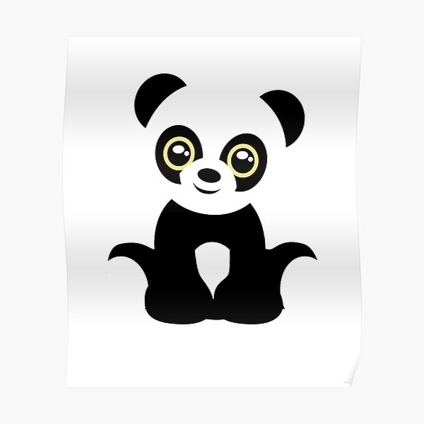 Download Panda Svg Posters Redbubble