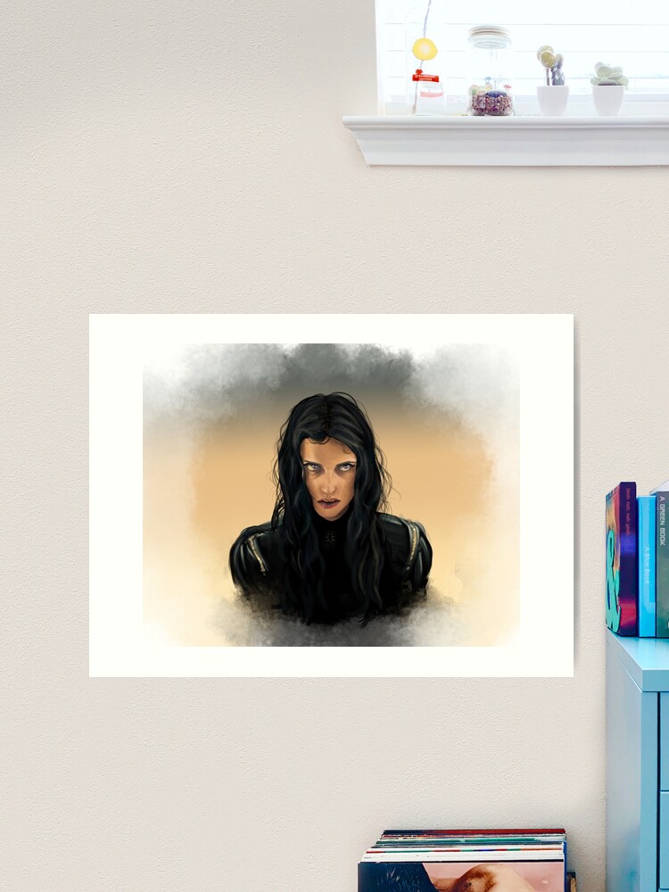 Yennefer de vengerberg Art Print by Haldor-Hawke