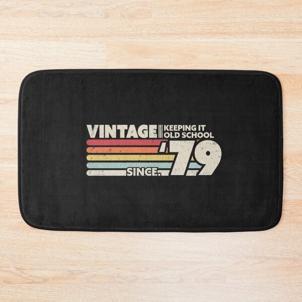 Item preview, 1979 Vintage, Keeping It Old School Since '79 Retro Birthday Print designed and sold by PackAPunch.