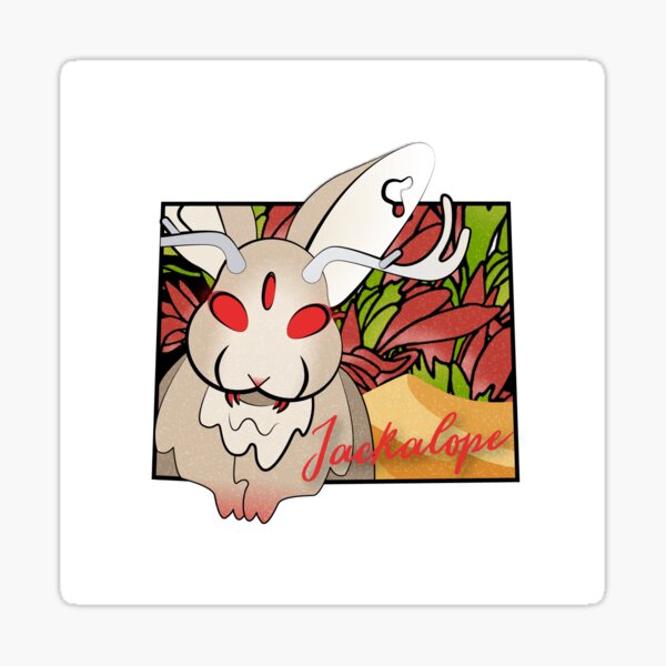 Jackalope Sticker