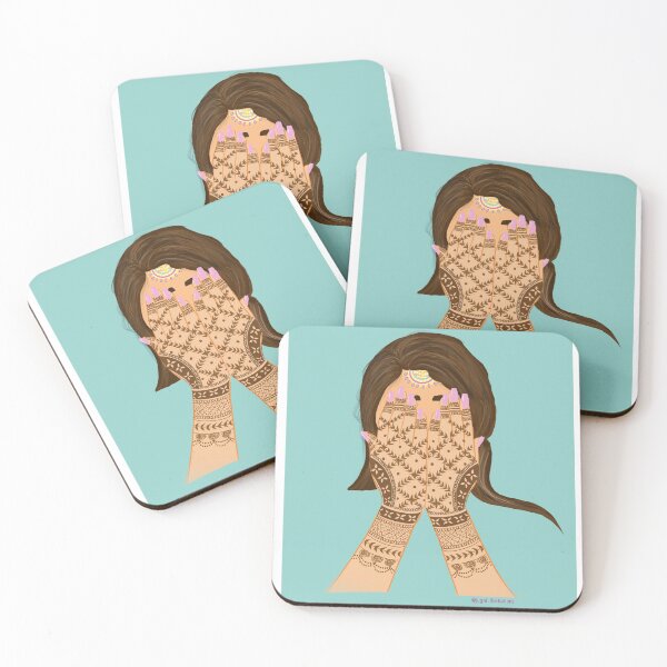 Item preview, Henna girl designed and sold by Geetika Batra.