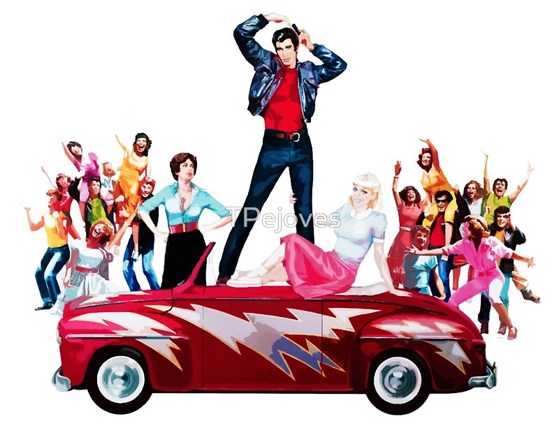 "Grease is the Word" by TPejoves Redbubble