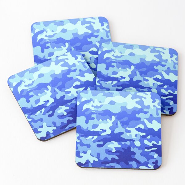 Item preview, Blue White Camo designed and sold by Mark J Dunn.