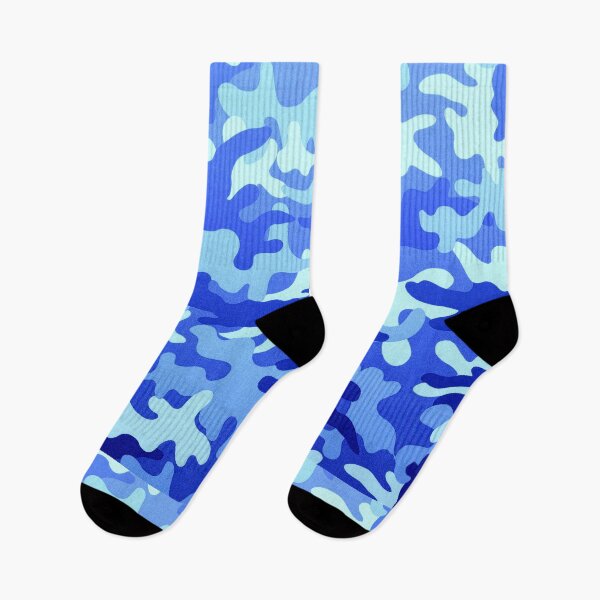 Item preview, Blue White Camo designed and sold by Mark J Dunn.