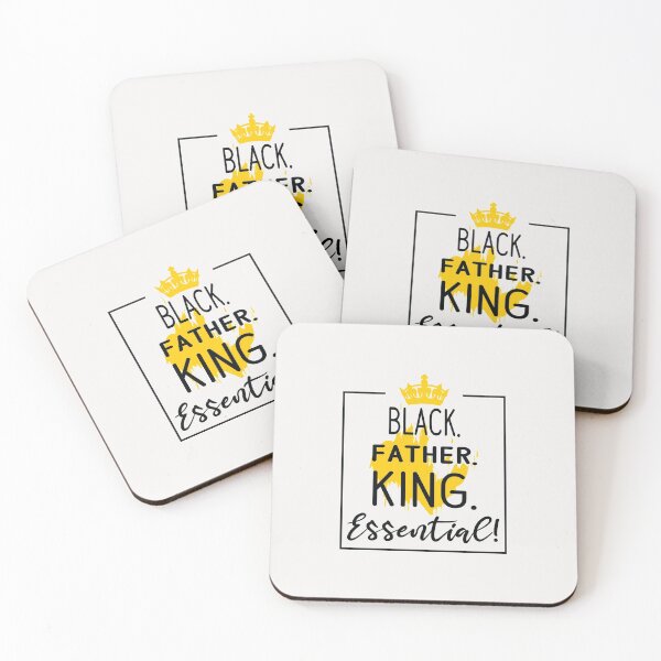 Item preview, Black Father king Fathers Day African American Cute Dad Gift Idea designed and sold by clothesy7.