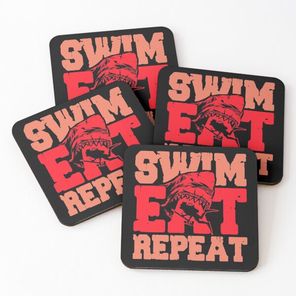 Item preview, Swim Eat Repeat designed and sold by Dan Dee.
