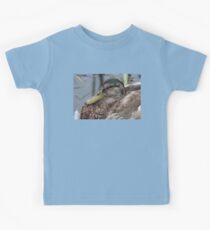 Mallard closeup Kids Tee