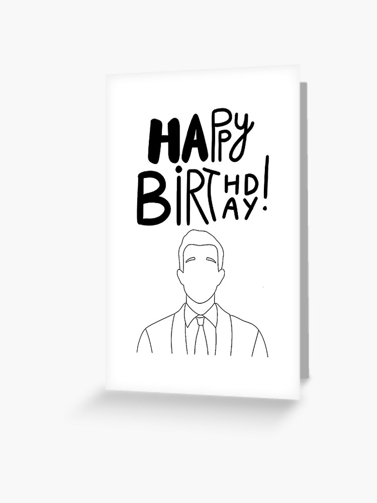 Happy Birthday Card John Mulaney Happy Birthday John Mulaney #1" Greeting Card For Sale By Analuizafurtado |  Redbubble