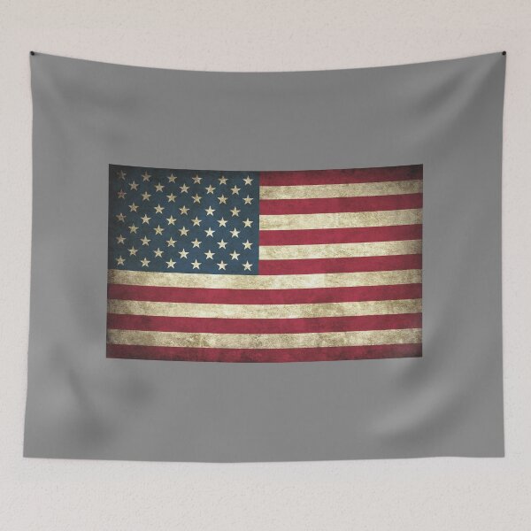 Item preview, Weathered American Flag designed and sold by Robjohnsilvers.