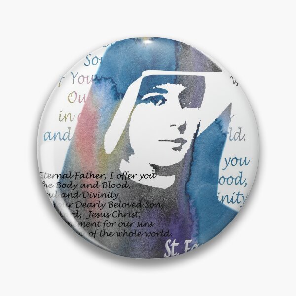 Item preview, Saint Faustina Kowalska 1 designed and sold by neteor.
