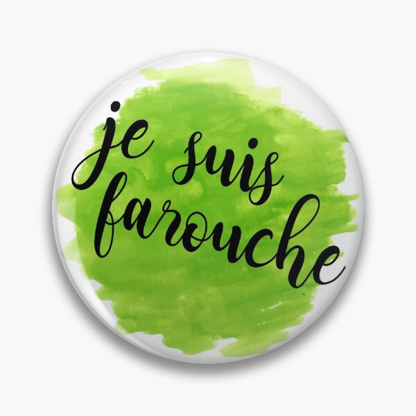 Item preview, Je Suis Farouche (3) designed and sold by byebyesally.