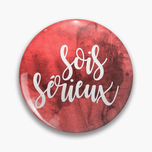 Item preview, Sois Sérieux (2) designed and sold by byebyesally.