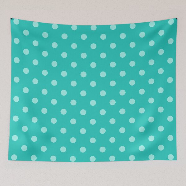 Item preview, Misty Teal Polka Dots designed and sold by KCavender.
