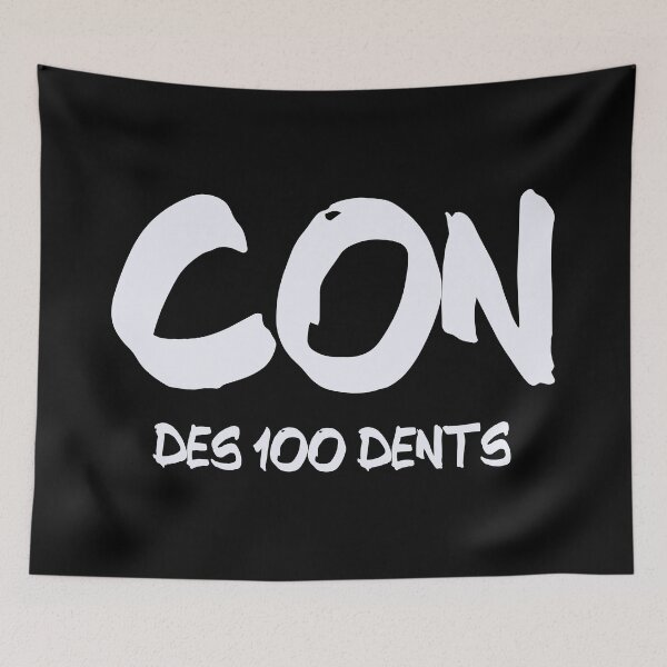 Item preview, Con des 100 dents designed and sold by Nathalie Aynié.