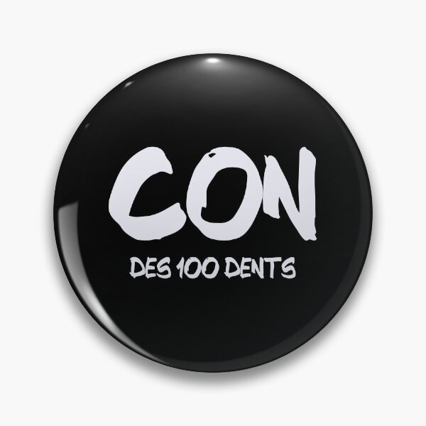 Item preview, Con des 100 dents designed and sold by Nathalie Aynié.