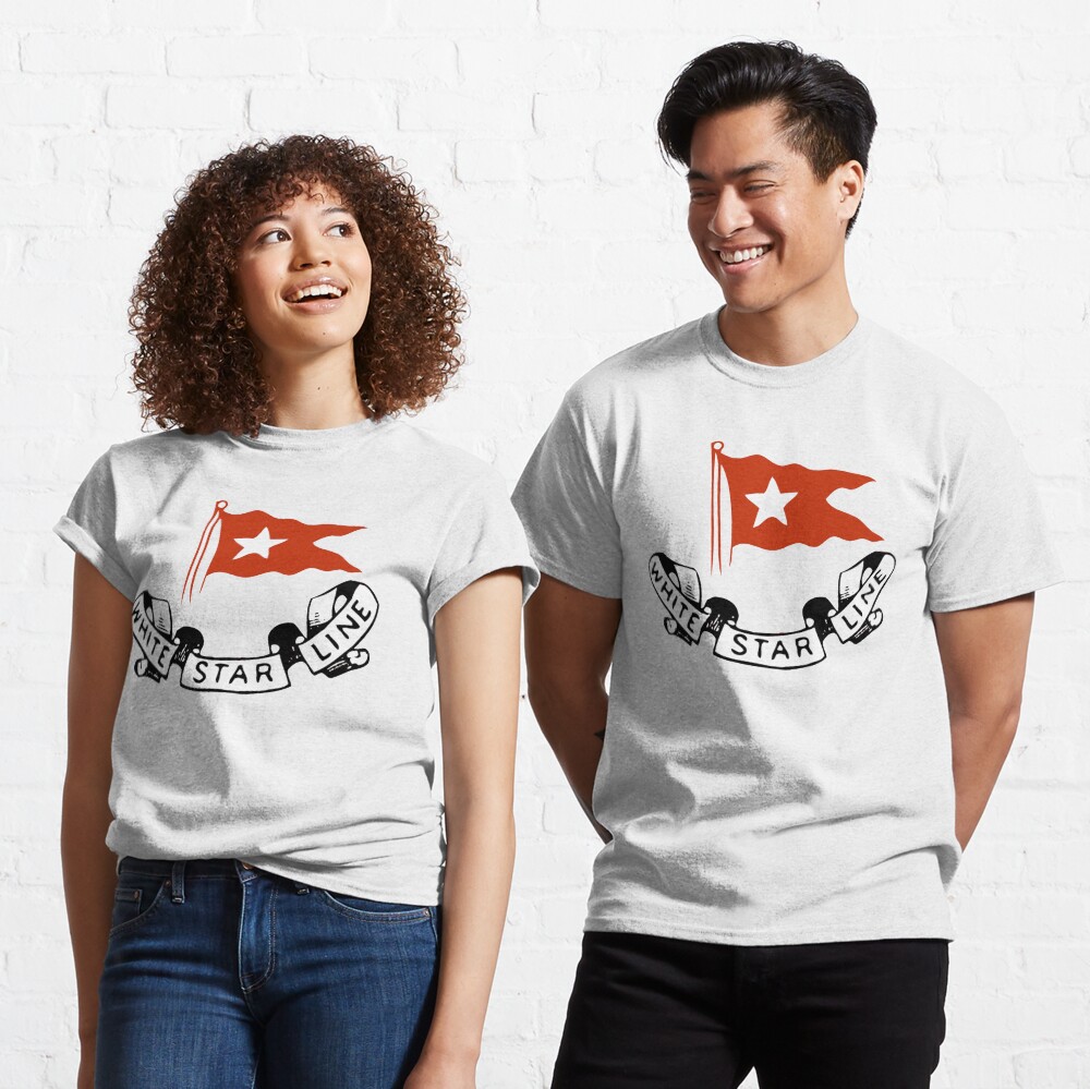 White Star Line, Logo. Titanic. Classic T-Shirt