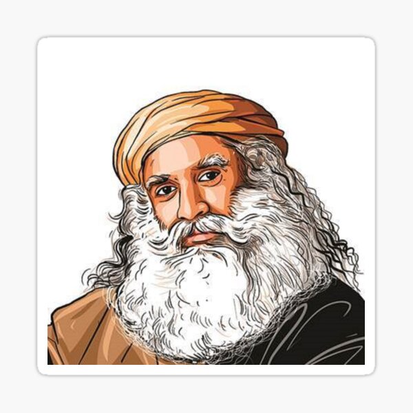 Item preview, Sadhguru designed and sold by Raxstar.