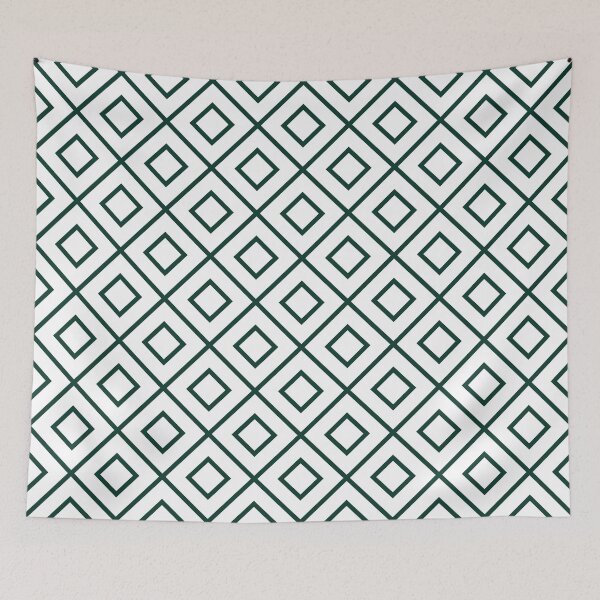 Item preview, Forest Green Diamond Pattern 2 designed and sold by Cool Fun  Awesome Time.