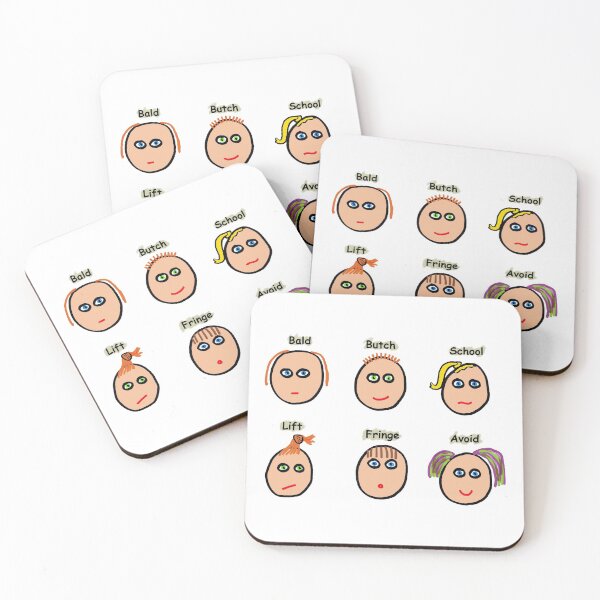 Item preview, Funny Hairstyles designed and sold by Mark-Ewbie.