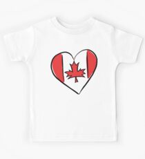 Love Canada T-Shirt Kids Tee