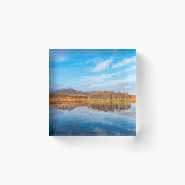 Item preview, Canisp Reflections in Assynt's Loch Awe designed and sold by ScotLandscapes.