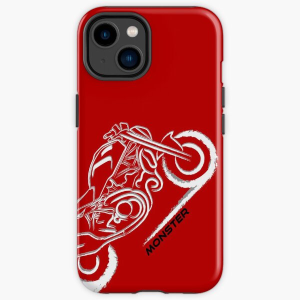 Monster Lover, auf Red Relayout für den echten Biker iPhone Robuste Hülle