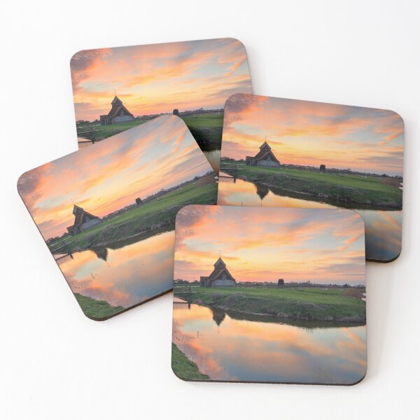 Item preview, Fairfield Church at Sunset designed and sold by bitm2007.