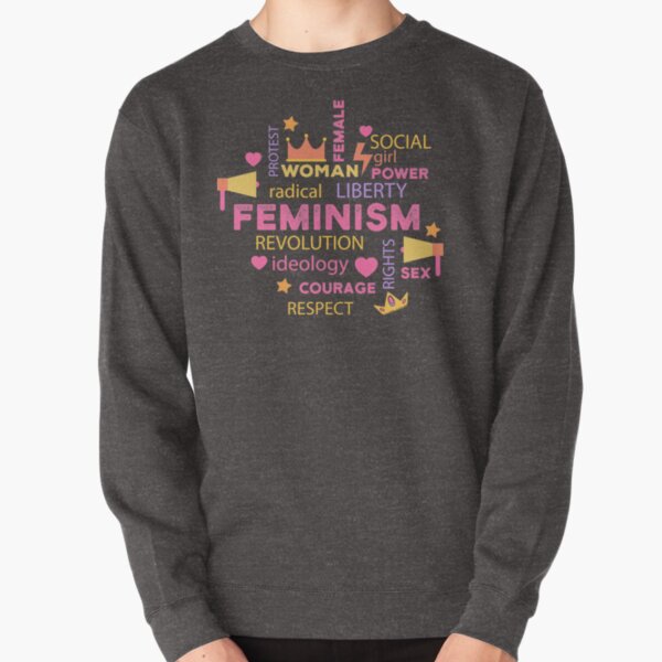 Radical Feminist - quote Pullover Sweatshirt