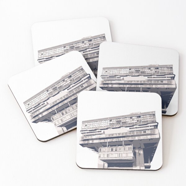 Item preview, Buenos Aires - National Library of Argentina minimal, Argentina designed and sold by ArchiCrumbs.
