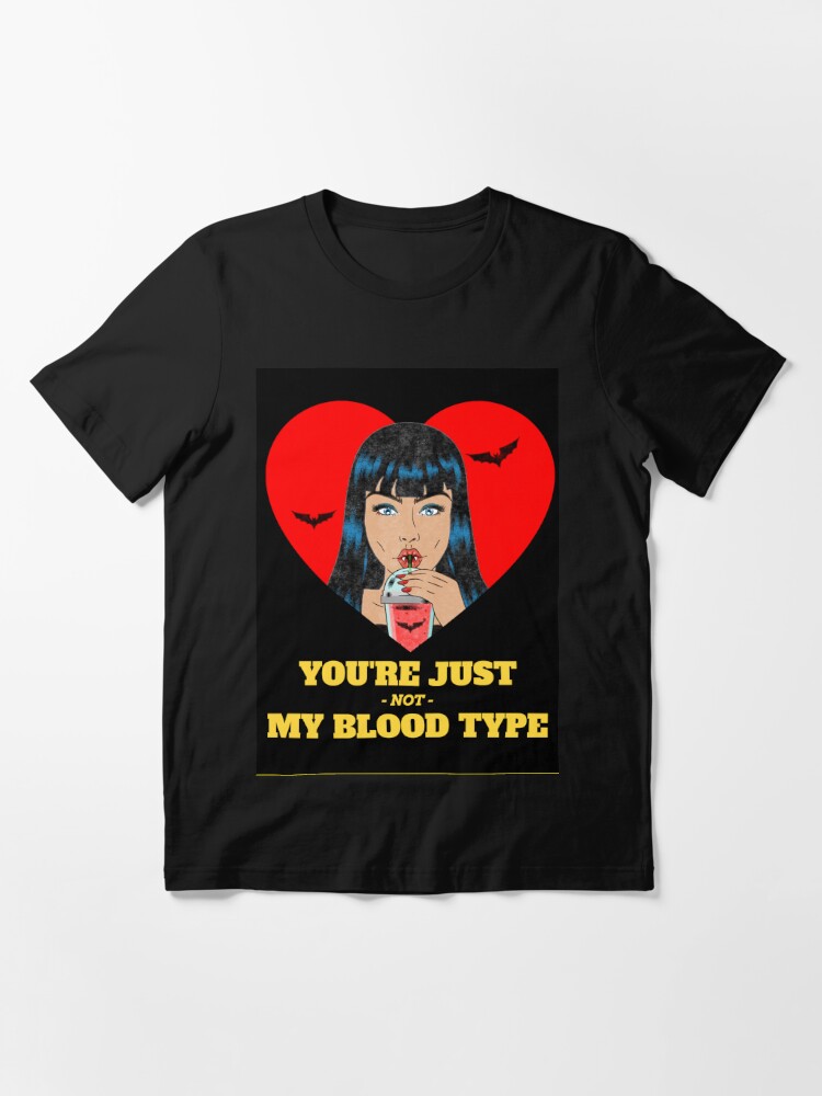 blood type shirt