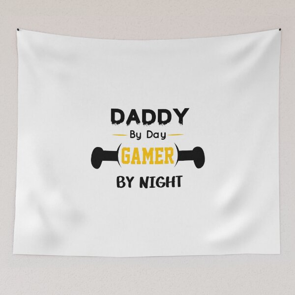 Item preview, Daddy by day gamer by night designed and sold by Mr-tach.