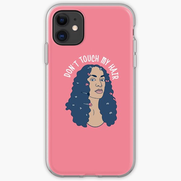Solo Don't Touch My Hair iPhone Soft Case