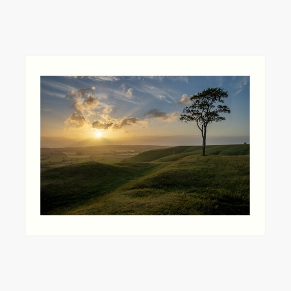 Oliver's Castle in the sun Art Print