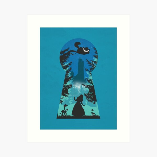 Welcome to Wonderland Art Print