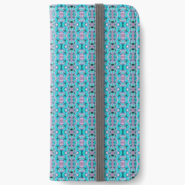 Geometric abstraction mini pattern iPhone Wallet