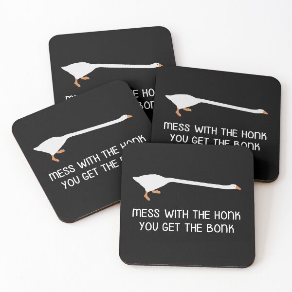 Item preview, Mess With the Honk You Get the Bonk Goose Meme designed and sold by Mitzionne.