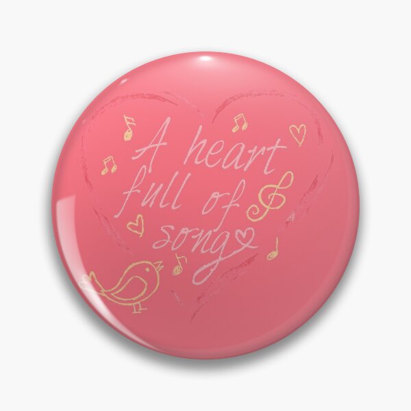 Item preview, A Heart Full Of Song designed and sold by byebyesally.