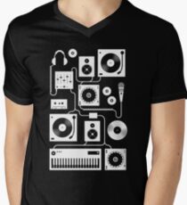 Four To The Floor - Teal Men's V-Neck T-Shirt