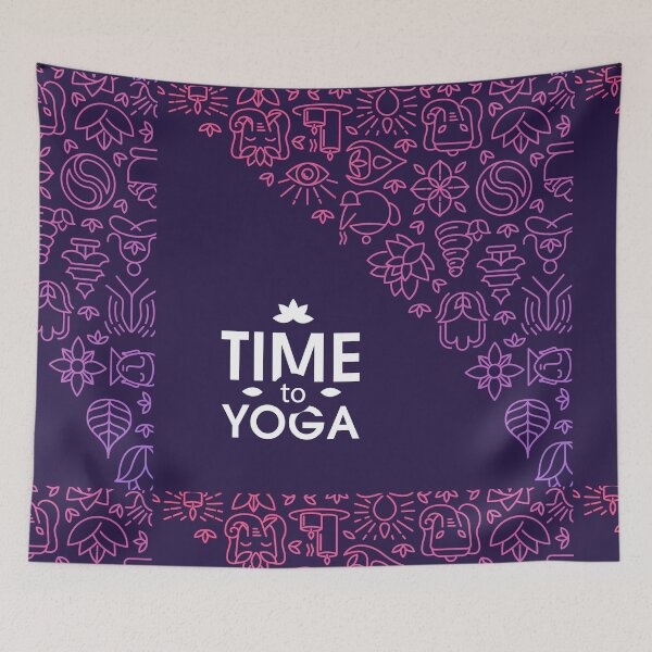 Item preview, Time to yoga Design  designed and sold by abaazeem.
