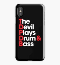 The Devil Plays Drum & Bass iPhone Case