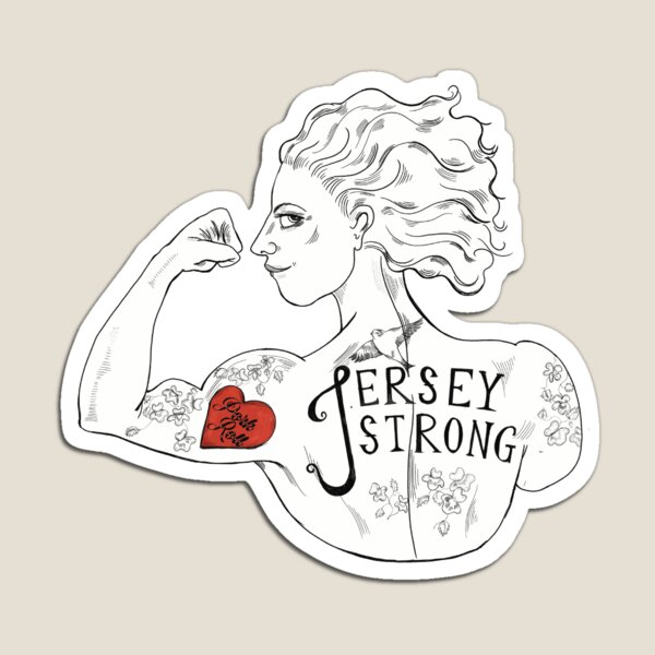Jersey Strong PorkRoll Magnet