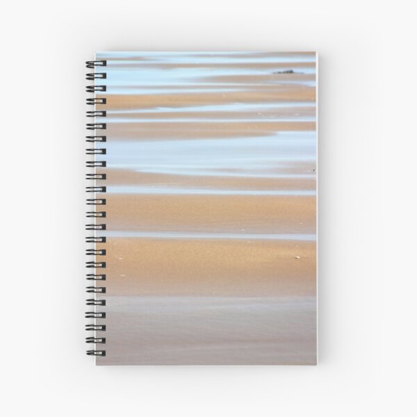 Beach stripes Spiral Notebook