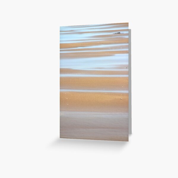 Beach stripes Greeting Card