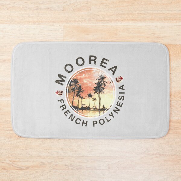 Item preview, Moorea French Polynesian Retro Sunset Vintage designed and sold by IronEcho.