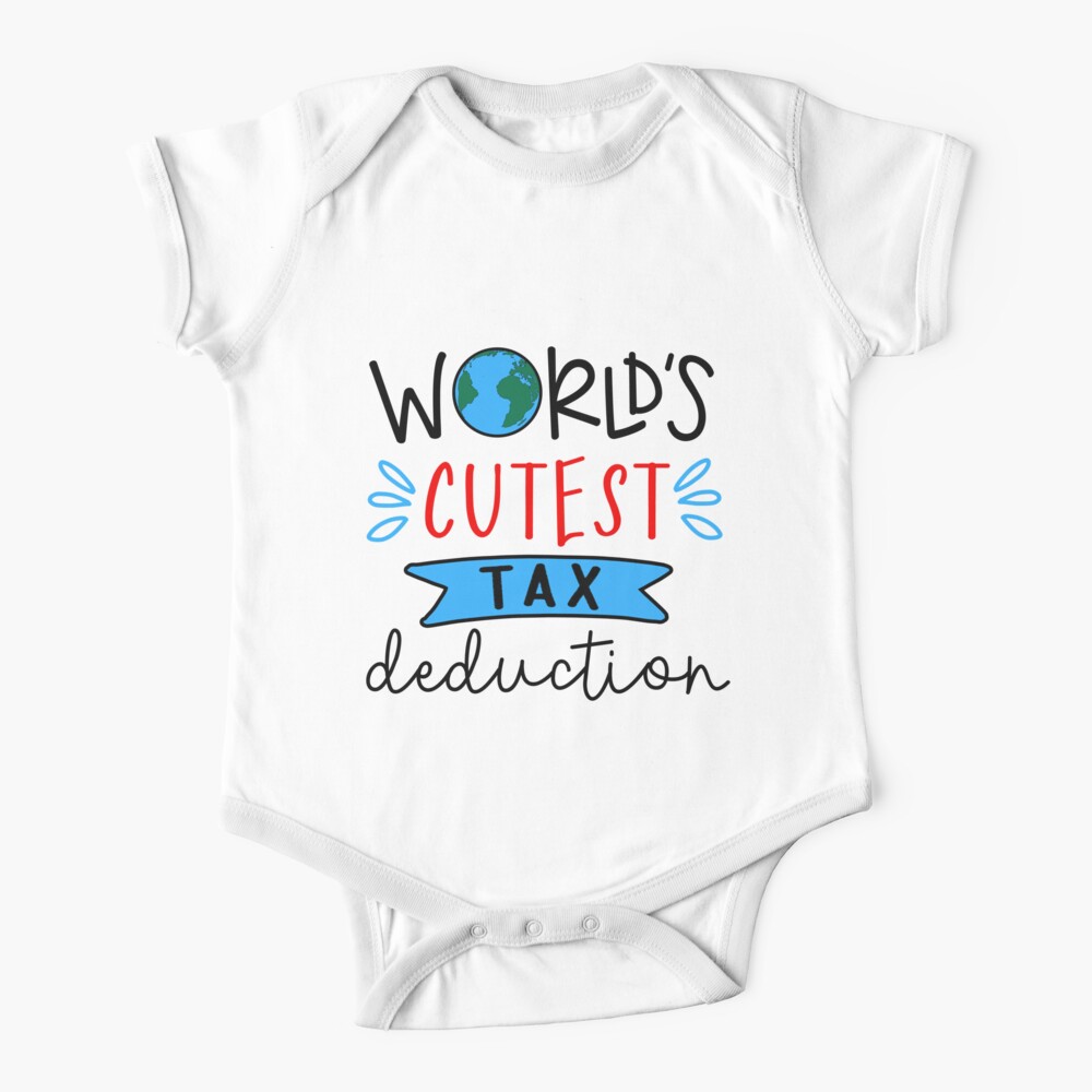 World's Cutest Tax Deduction Baby One-Piece