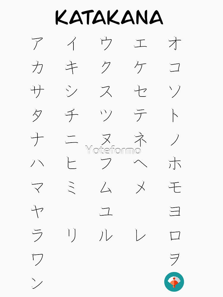 Imagen 7 de 7, Camiseta clásica con la obra Katakana, para que no se te olvide más, diseñada y vendida por Yoteformo.