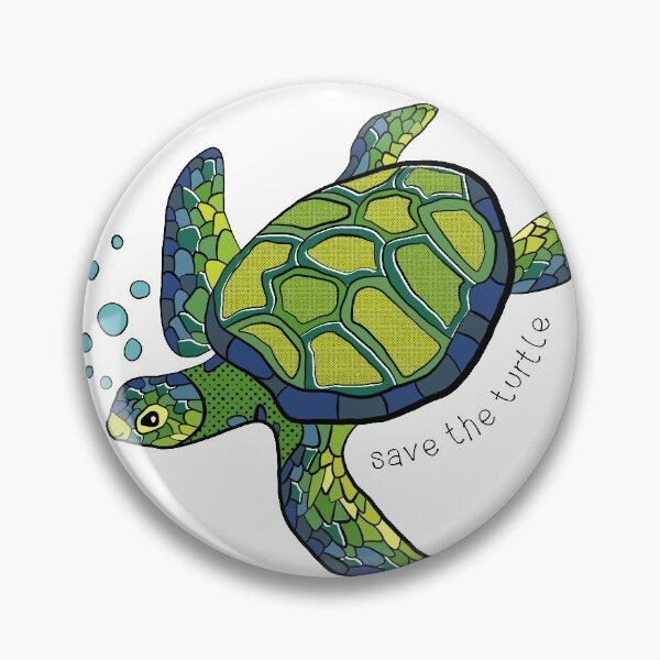 Item preview, Save the turtle illustration designed and sold by greenirene.